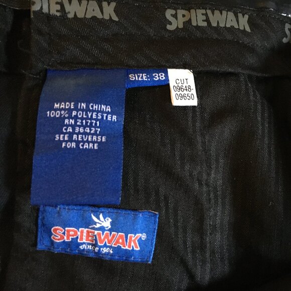 SPIEWAK POLY INTERNAL CARGO DARK NAVY SIZE 38 X 32 Dress Pants SU320 RN21771 - Picture 3 of 12